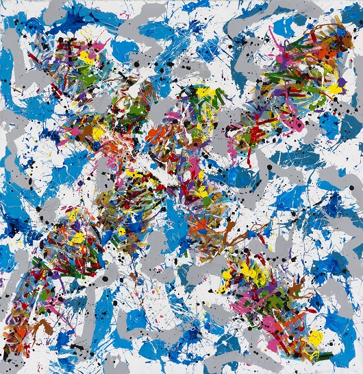 JONONE 2015-Elequent, acrylique sur toile, 200 x 197 cm 44000Ôé¼