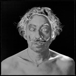 Roberto Battistini, _Gainsbourg Dali Silver Grey_ 2019 oeuvre originale 1_1 Tirage argentique, 110x110cm 8500 530px